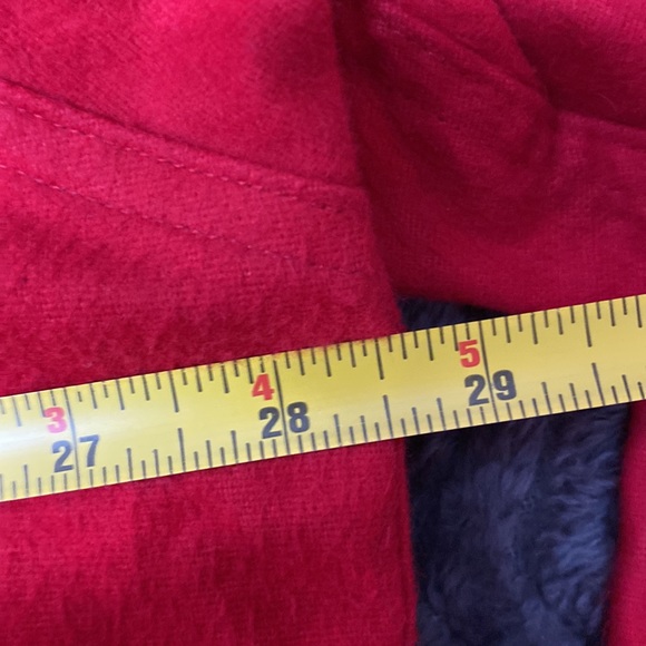 Woolrich cotton 2XL long red long sleeve button up - Picture 9 of 13